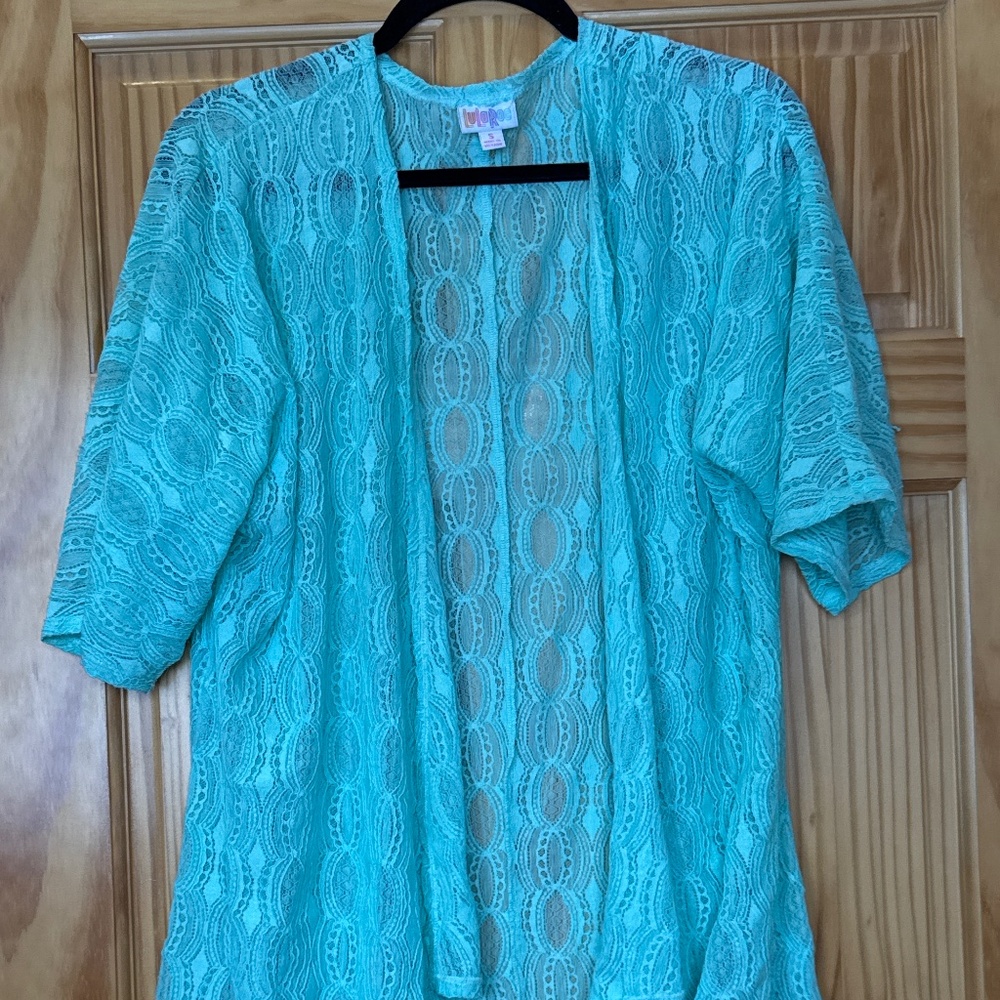 Lularoe Lindsay Lace Sheer Size Sm